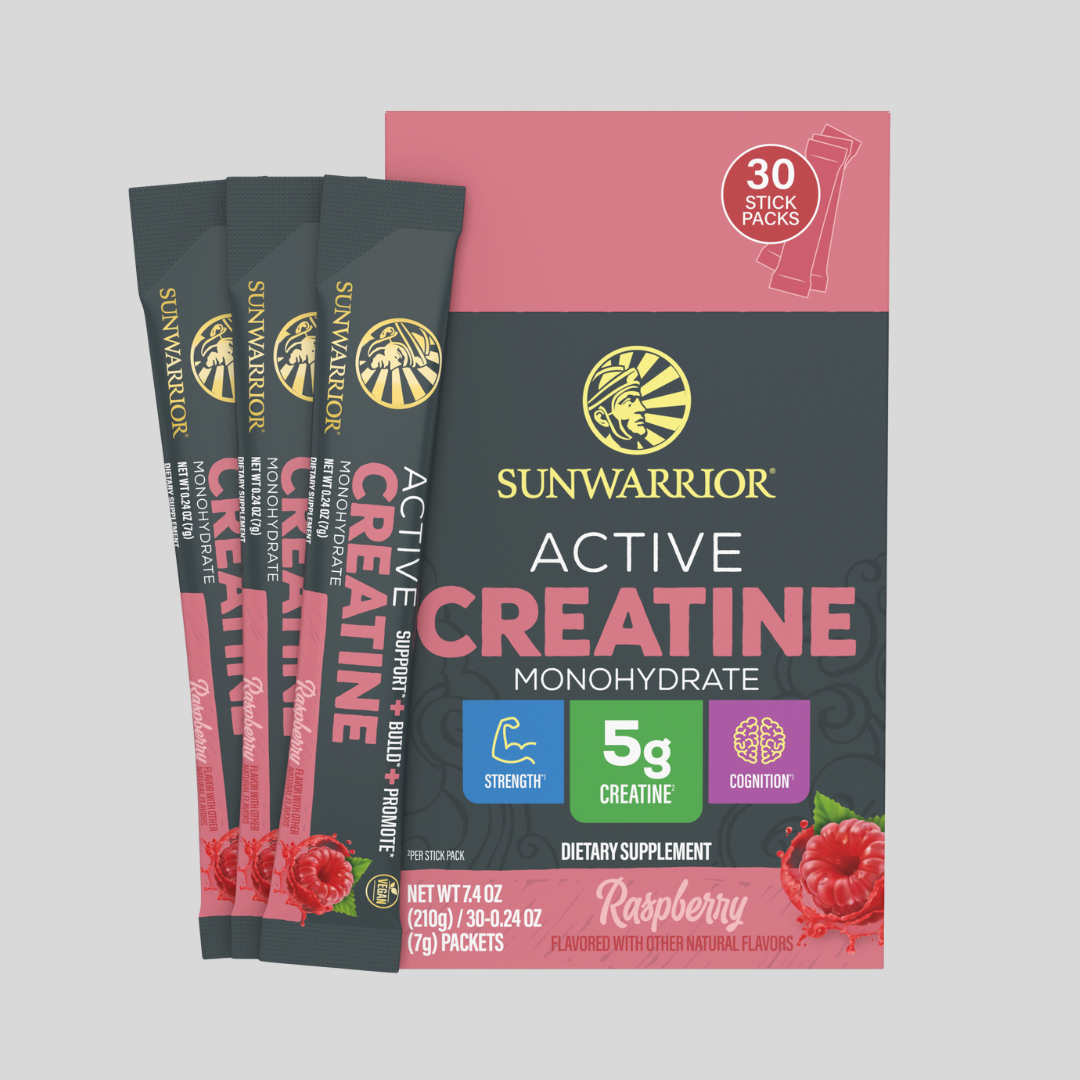 Raspberry Active Creatine Drink Powder- Individual Packs