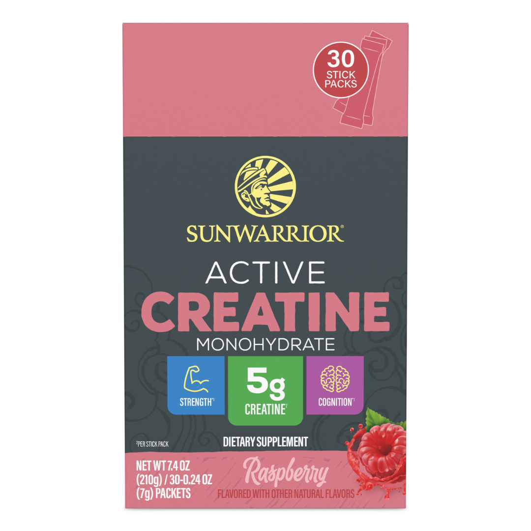 Raspberry Active Creatine Drink Powder- Individual Packs