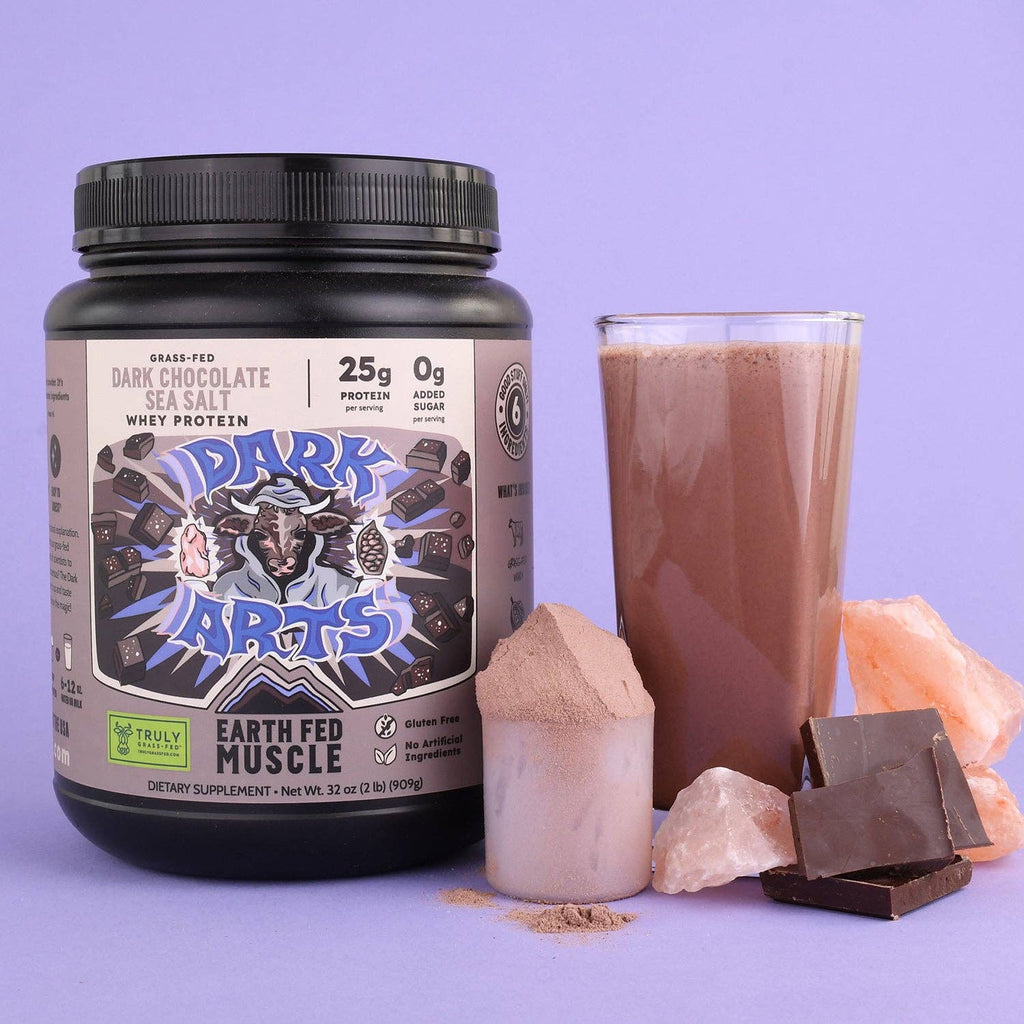 Dark Arts Salted Chocolate Grass-Fed Whey Protein