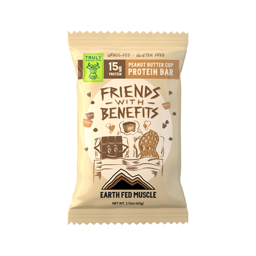 Chocolate Peanut Butter Grass-Fed Whey Protein Bars